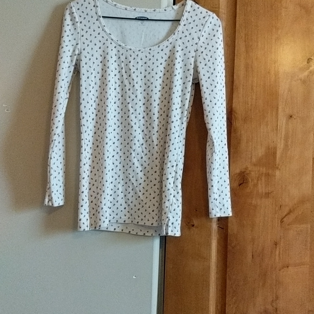 Floral textured shirt